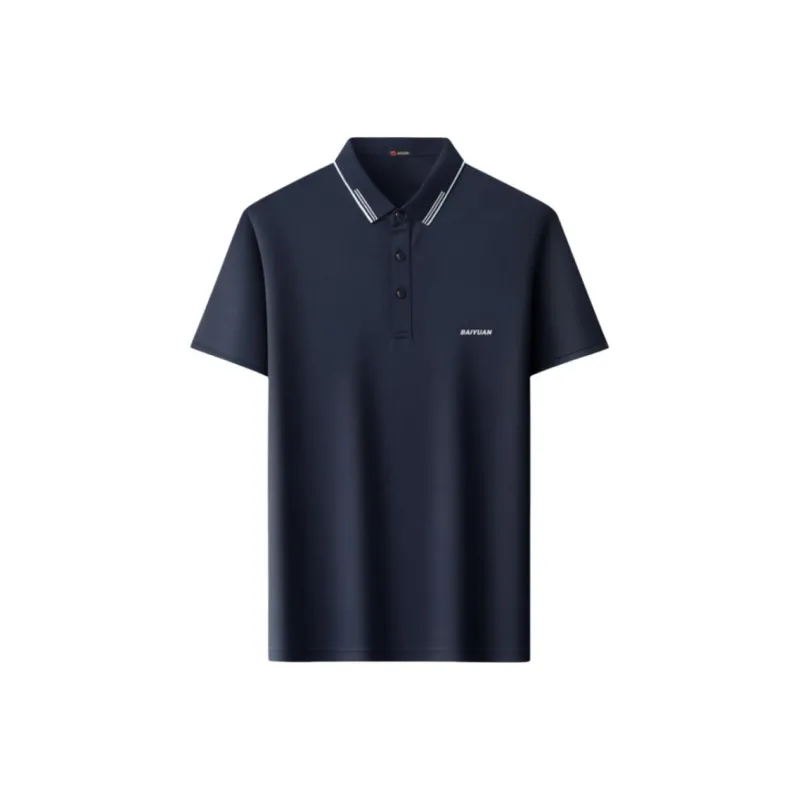 BaiYuan Trousers Polo Shirt Unisex-1