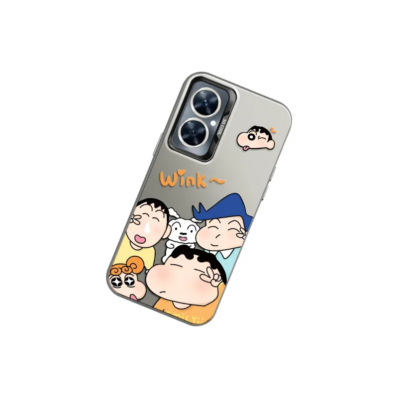 YICAIJIA Matte Material Shin Chan's Brother Y Phone Cases Compatibility With MVMOM 20/30 Trendy And Cool-6