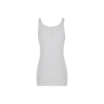 PAROSH Tank Tops Women's White