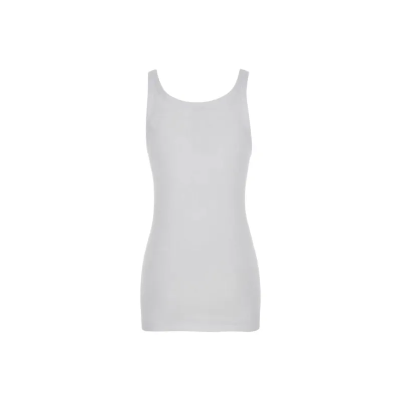 PAROSH Tank Tops Women's White-0