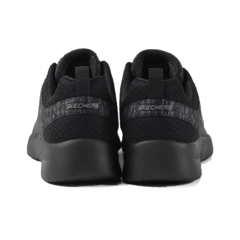 Skechers Anti Slip Wear Resistant Low Top Casual Shoes Women's Black-4