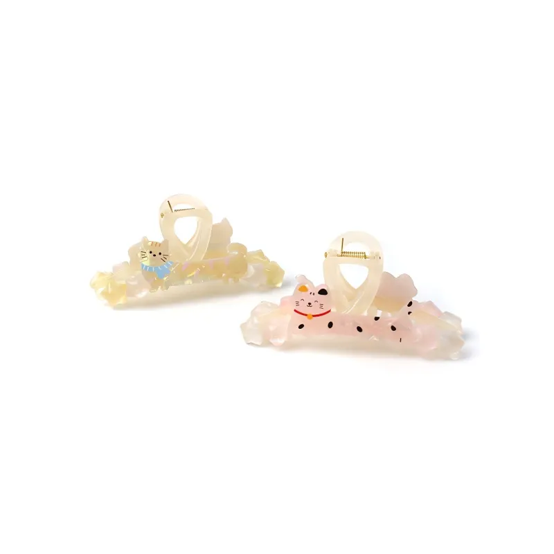 FREE RABBITⅡ Acrylic Hair Clips Women's-3