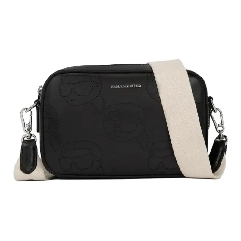 KARL LAGERFELD / Karl Lagerfeld Jeans Ikon Perforated Cross Body Bag-0