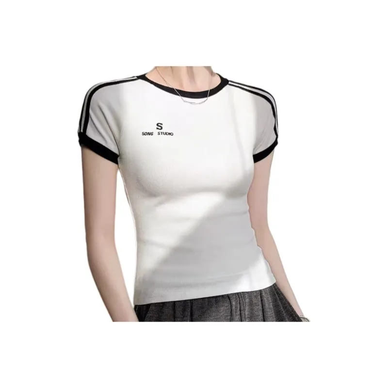 Cotton Gene Crop Tops Women's-9