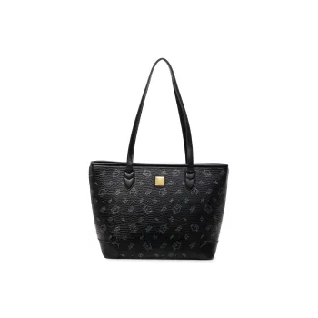 Meow In The Grass PU Tote Bag, Shoulder Bag Women's Multicolor