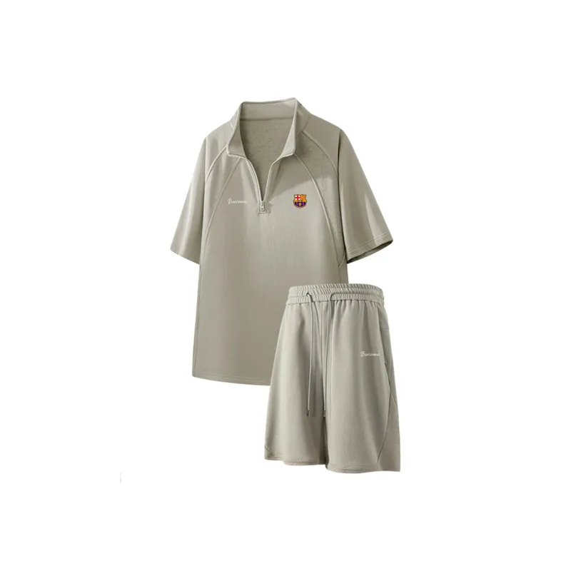 FCB ARCELONA Casual Sportswear Unisex 2 Piece Set-0