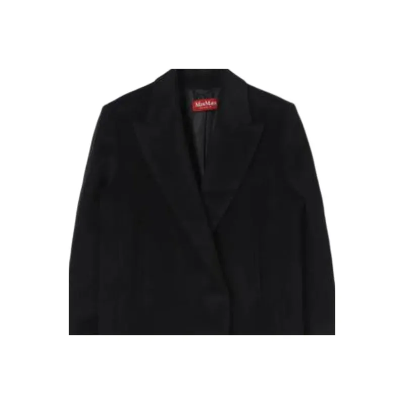 MaxMara Studio Coat Women's Black-1