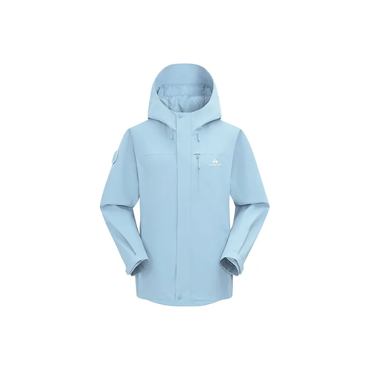 PIONEER CAMP Waterproof, Windproof, Breathable, Water Repellent, Abrasion Resistant, Thermal Windbreaker Jacket Women's-106