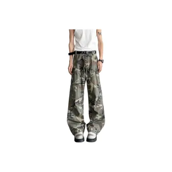 GY.VG Jeans Unisex Camouflage