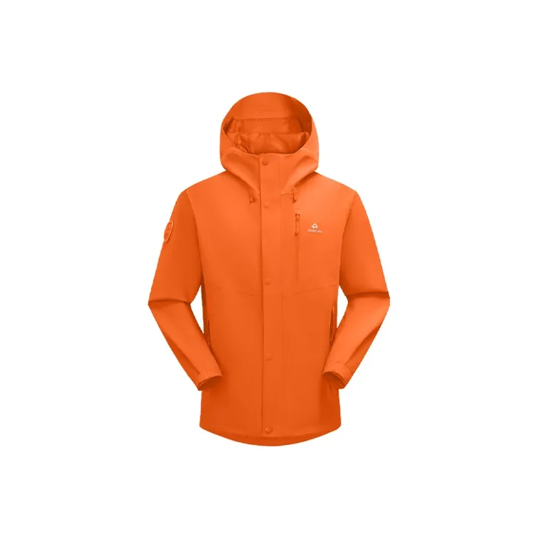 PIONEER CAMP Waterproof, Windproof, Breathable, Abrasion Resistant, Thermal, Water Repellent Windbreaker Jacket Men's-48