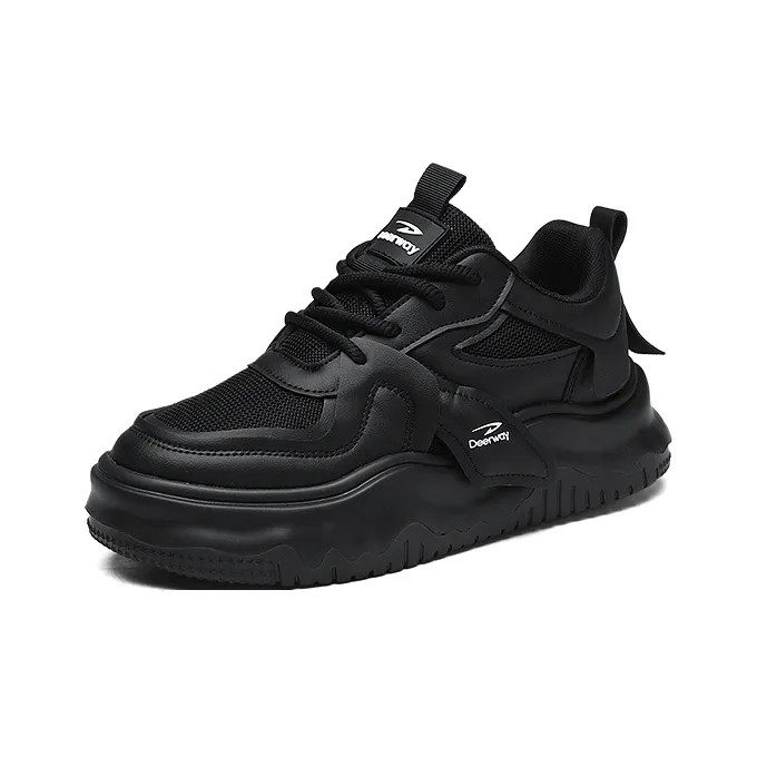 DEERWAY Breathable, Slip Resistant, And Abrasion Resistant Low Top Casual Shoes Men's-10