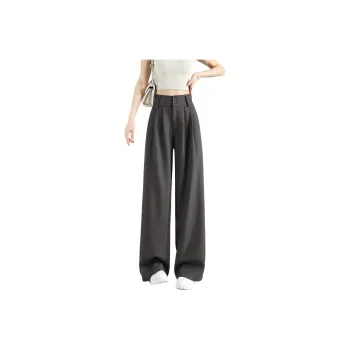 Tonlion Suit Trousers Women's Dark Gray