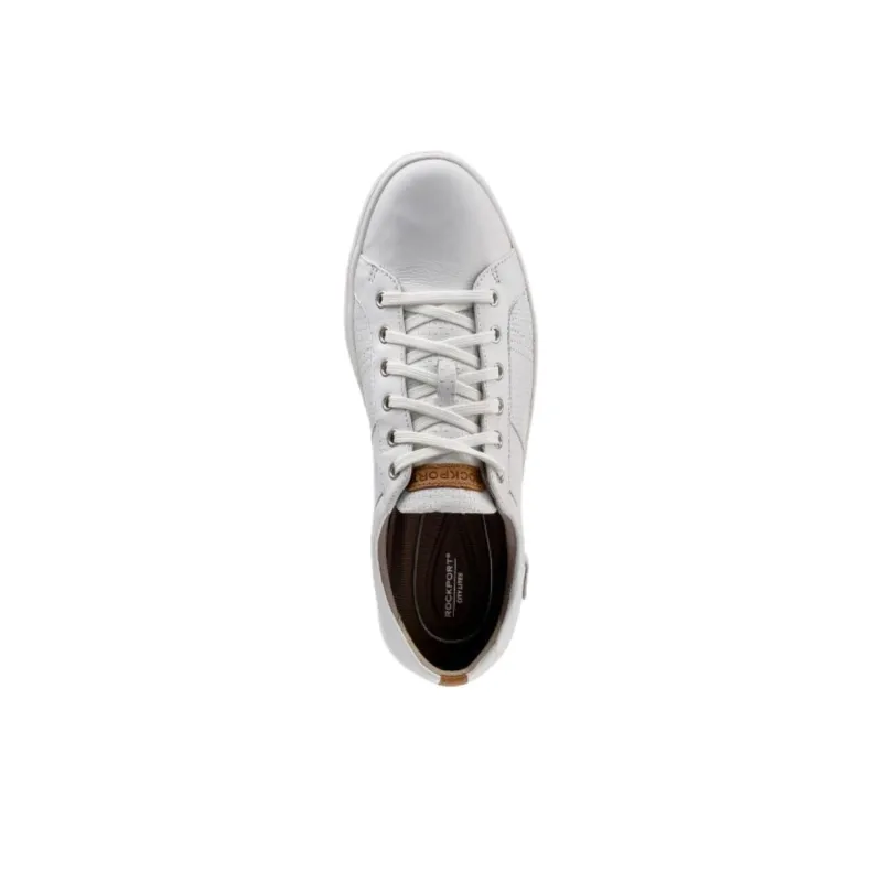 ROCKPORT City Lites Low Top Skateboard Shoes Men's White-4