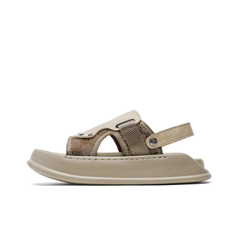 Ritai Beach Sandals Men Olive Green-8