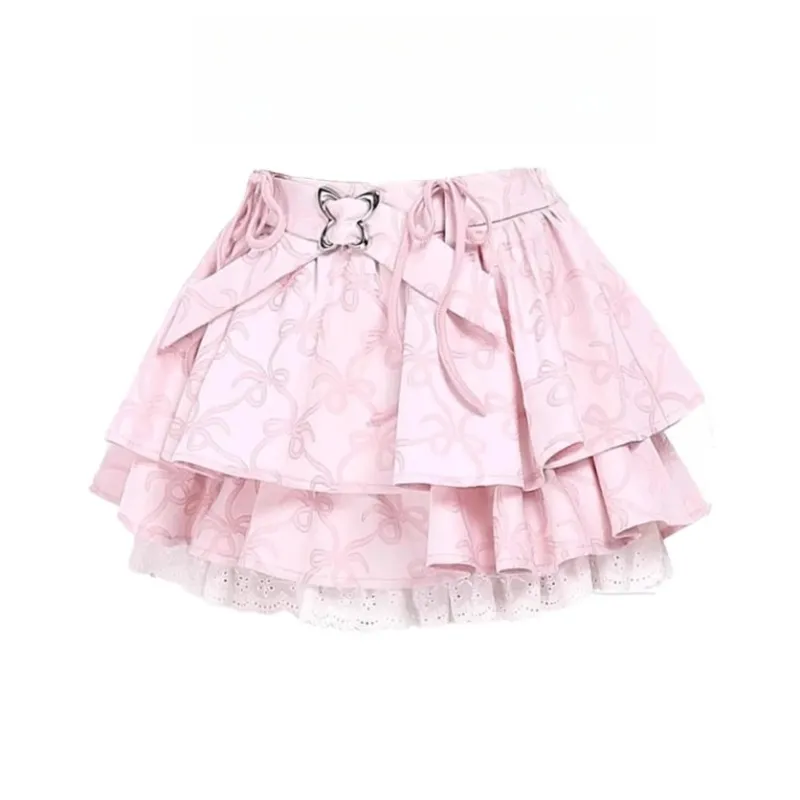 Gentle Welcome Casual Short Skirts Women's-0