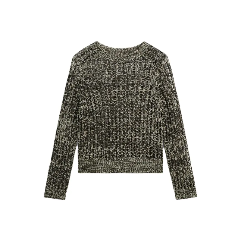 Massimo Dutti Knitwear Women's Yellow Green-0