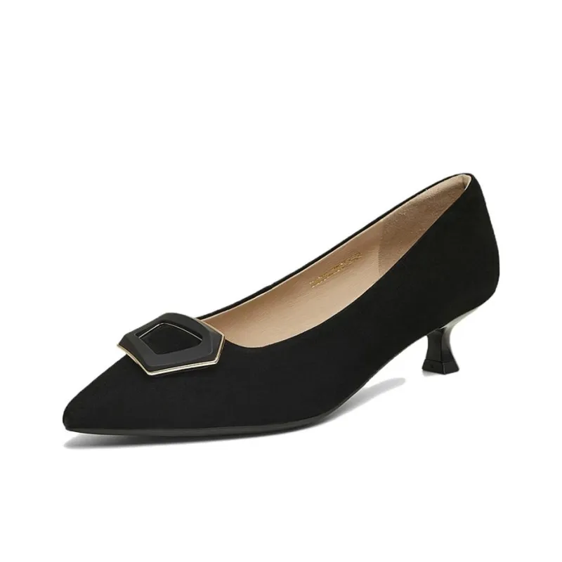 TATA Slim Heel High Heels 4CM Women's-5