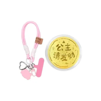 YINGNIXINDONG Gold Sheet Pendants Unisex