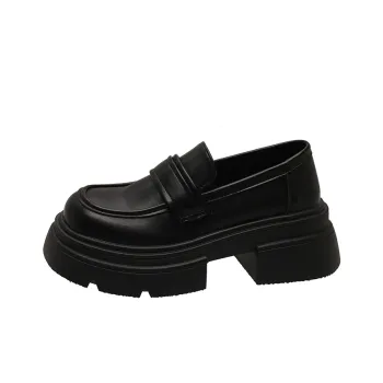 Dao Tu Sen Loafers Women's Matte Black Gloss Black Brown