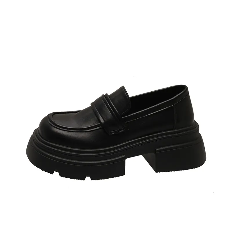 Dao Tu Sen Loafers Women's Matte Black Gloss Black Brown-0
