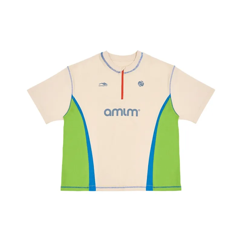 AMLM T Shirts Unisex Beige Yellow-0