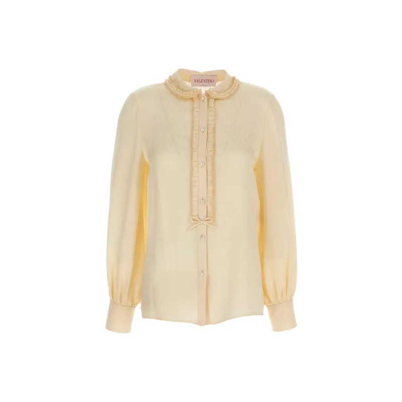 Valentino Shirts Women's Beige-0