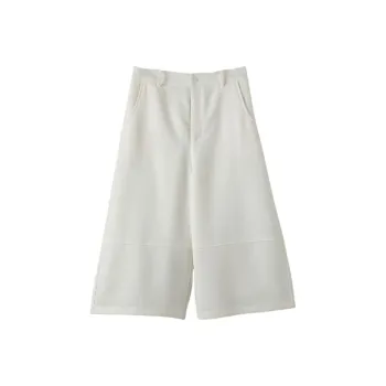 Late White Casual Shorts Women's