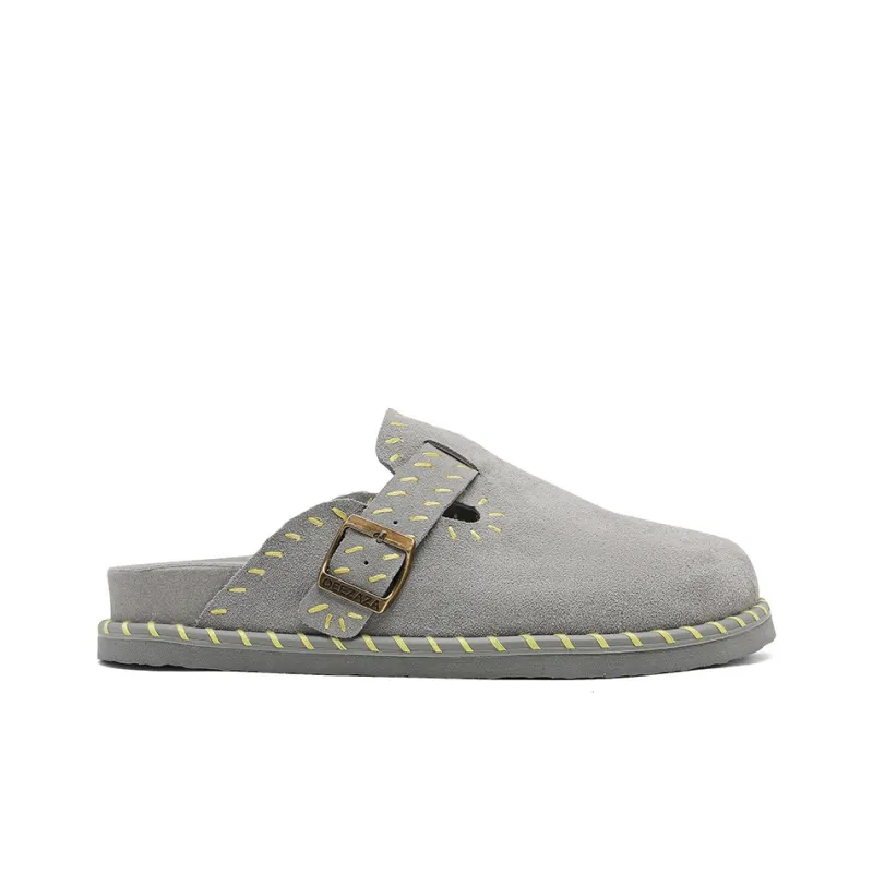 Year By Year Rubber Sole Slip Resistant Closed Toe Slippers Unisex-1