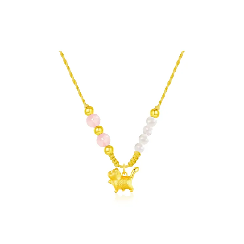 Chongqing Gold Store 990 Silver Necklaces Women's-0