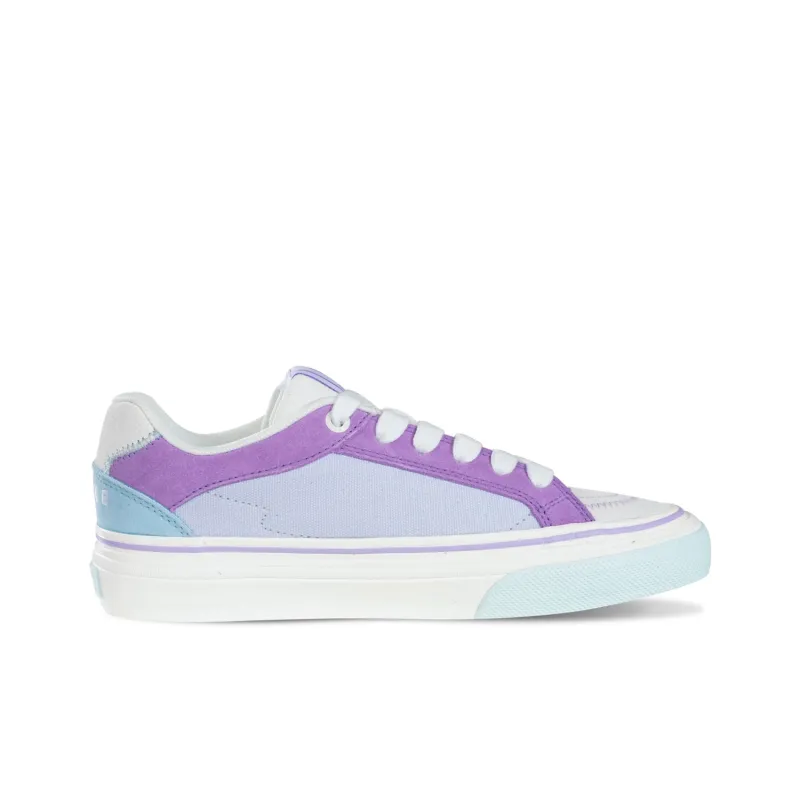 Ollieskate Wear resistant And Lightweight Low Top Skateboard Shoes Unisex Blue Purple-1