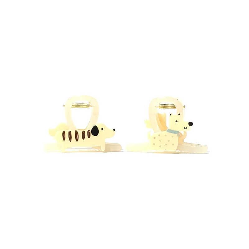 FREE RABBITⅡ Acrylic Hair Clips Women's-5