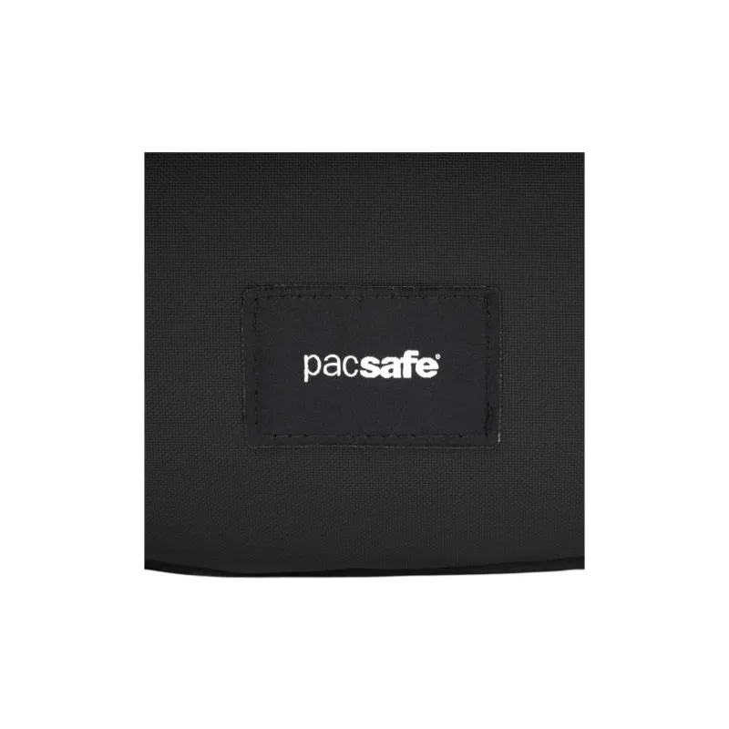 PACSAFE Recycled Polyester Shoulder Bag, Crossbody Bag Unisex Black-6