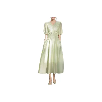 Mu Xiao Xin Short Sleeved Dress Women's