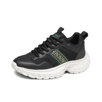 DEERWAY Shock Absorbers Slip Resistant Breathable Low Top Casual Shoes Men's