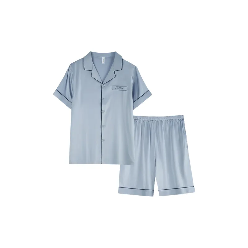 Xuan Liang Pajama Set Men's Three Piece Set-10