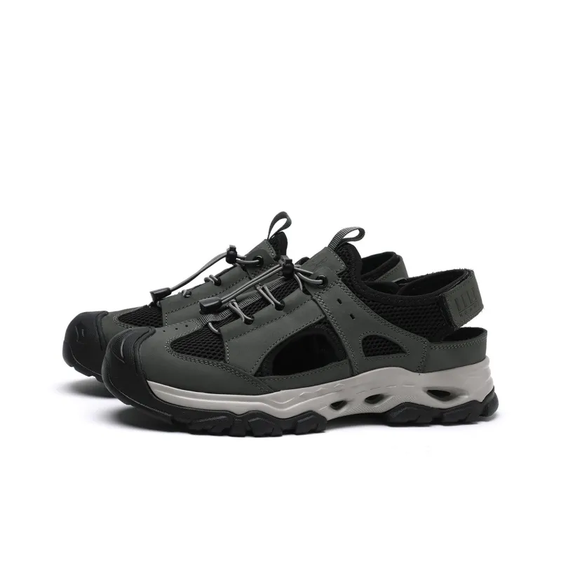 ELLE HOMME River Trekking Shoes Men's Black/Gray-1