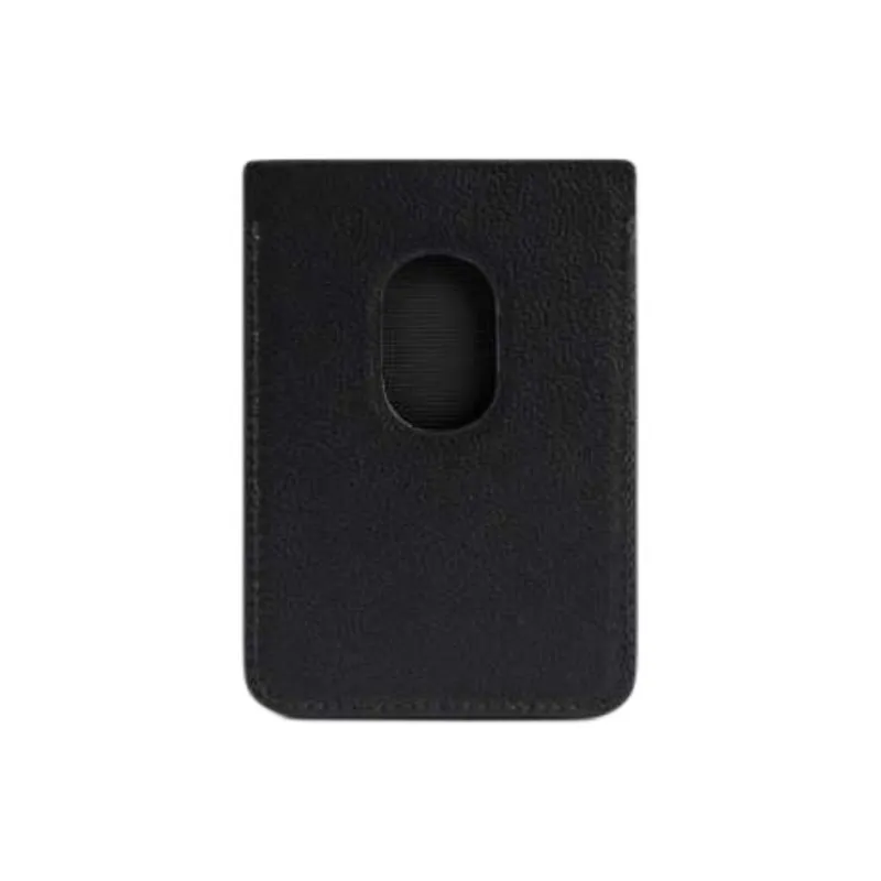 Balenciaga Cow Leather Card Holder Unisex Black-1