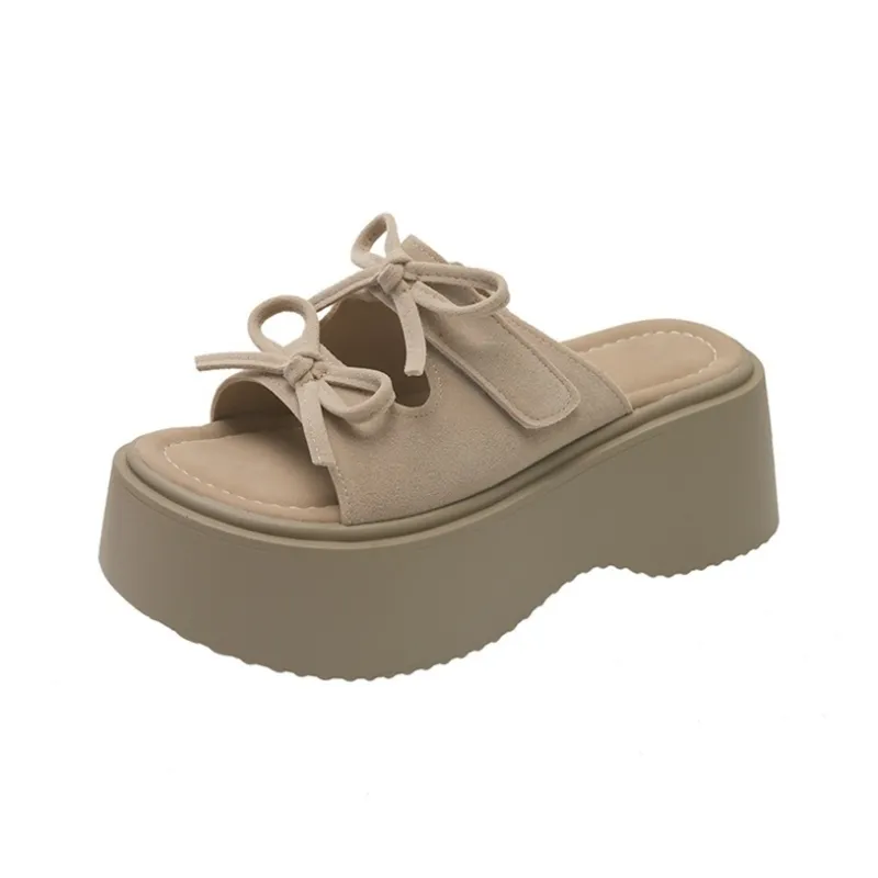 AFJI Rubber Sole Abrasion Resistant Slide Slippers Women's-7