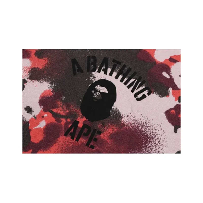 A BATHING APE ® Camouflage print T shirt-2