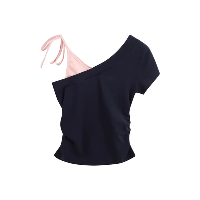 ABBY GODDESS T Shirts Women's Black-1