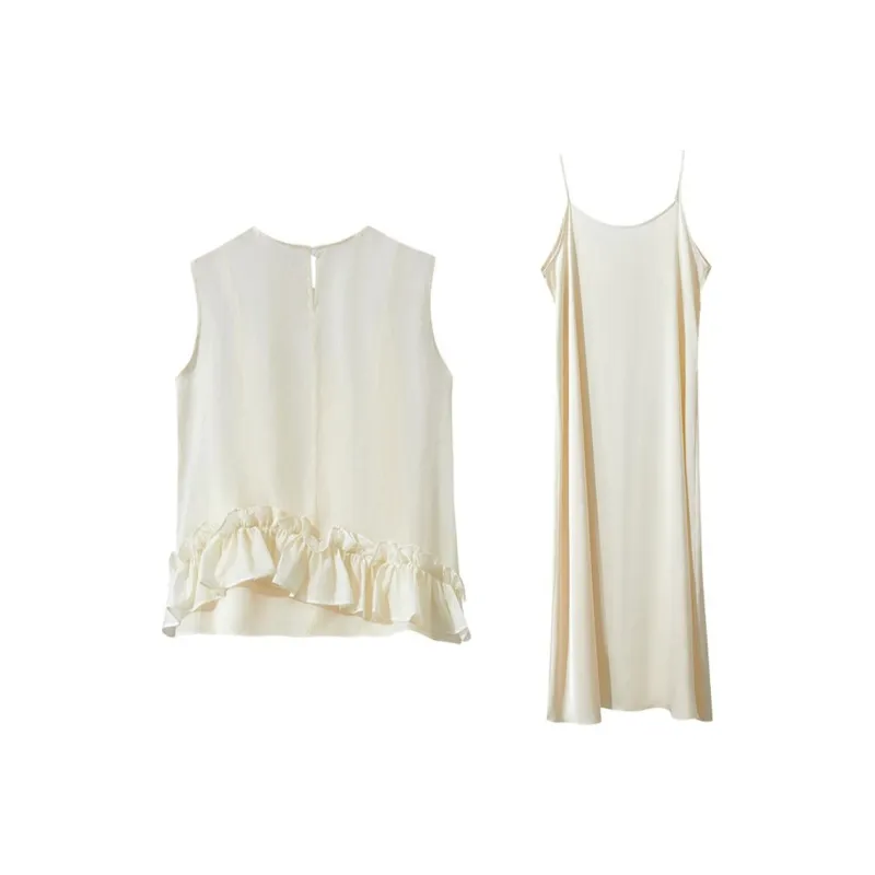 AMII Two Piece Skirt Sets Women's-4