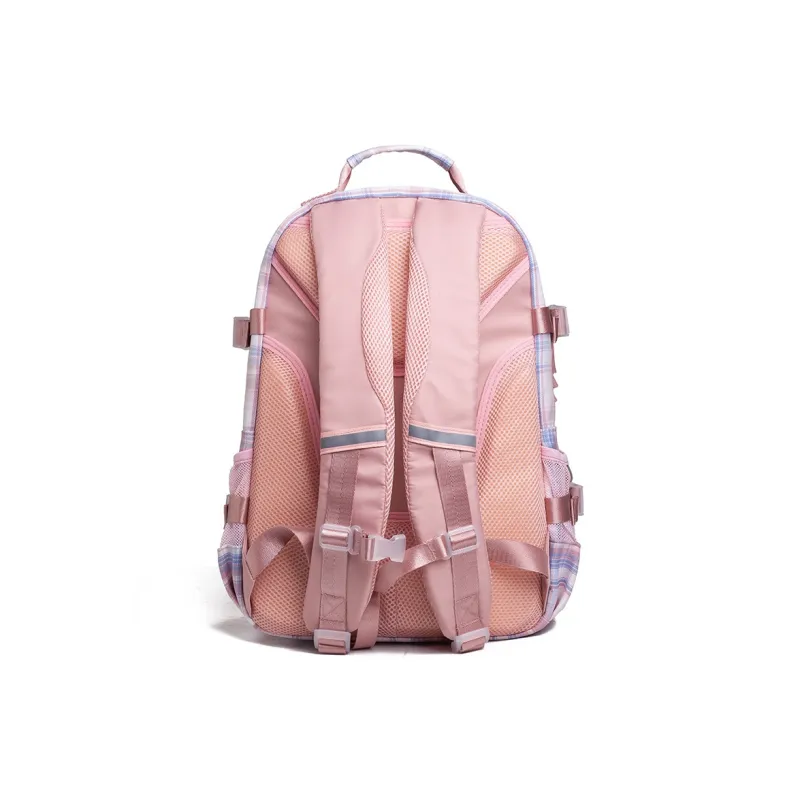 NOT ME Nylon With Polyester Backpack Trumpets Women's Girlish Heartfelt Pink/Starry Gray-2