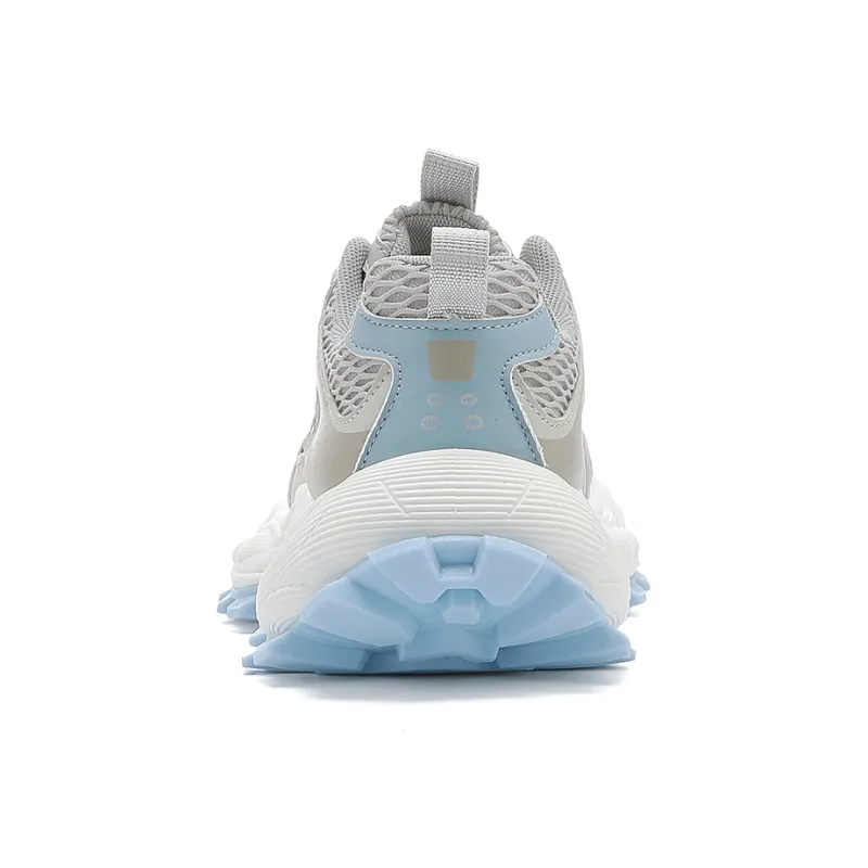 La Chapelle Height Increasing, Slip Resistant, Abrasion Resistant Low Top Chunky Sneakers Women's Blue-4