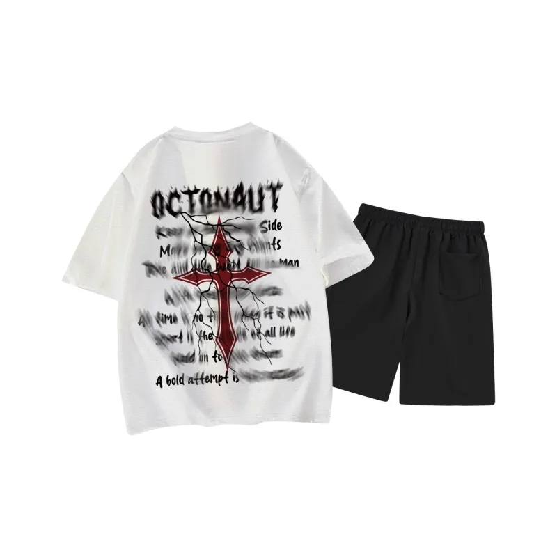 Small Columns Under The Sea Casual Sportswear Unisex-16