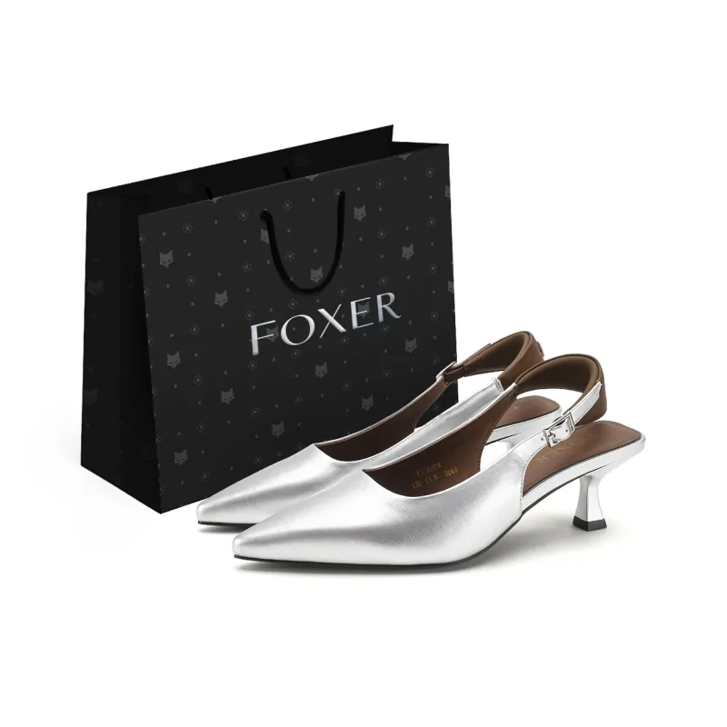 FOXER Slim Heel High Heels Women's-5