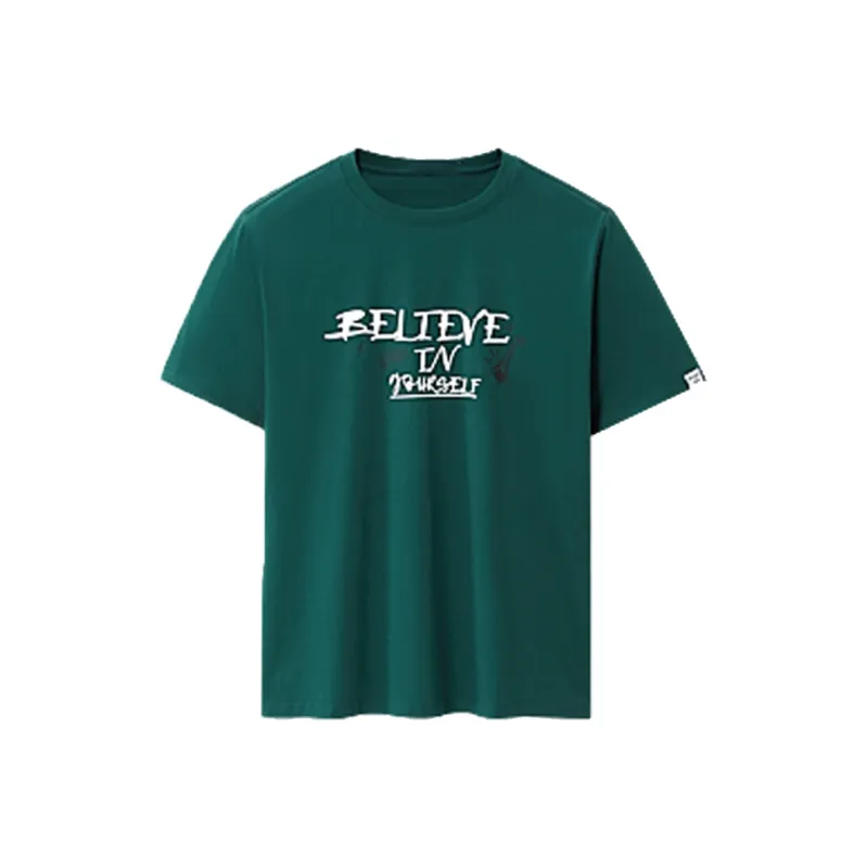 ARTSDON T Shirts Men Mint Green Pattern-0