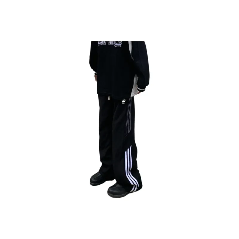 A02 Casual Pants Unisex Black-1