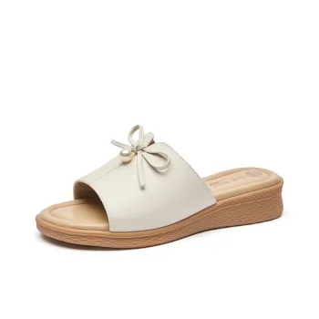Cigna Quiet Slide Slippers Women's Ecru