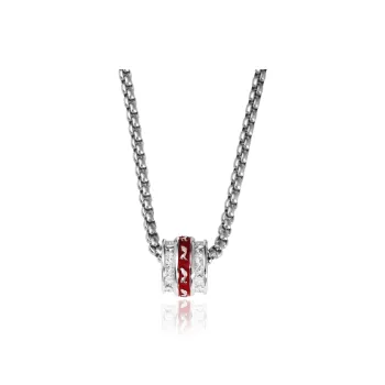 FOREVER MELODY Sterling Silver Necklaces Men's