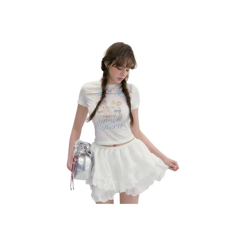 Guuka Hero Set in Sleeve T Shirt Women's-1